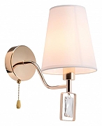 Бра Rivoli Cristal Б0062119 цвет плафона/подвески Белый, Прозрачный, цвет арматуры Золото-1