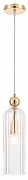 Подвесной светильник Rivoli Endora Б0066450 цвет плафона/подвески Прозрачный, цвет арматуры Золото-1