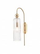 Бра Rivoli Endora Б0066479 цвет плафона/подвески Прозрачный, цвет арматуры Золото-1