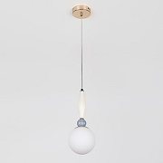 Подвесной светильник Rivoli Cosmina Б0066501 цвет плафона/подвески Белый, цвет арматуры Золото-3