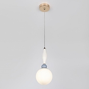 Подвесной светильник Rivoli Cosmina Б0066501 цвет плафона/подвески Белый, цвет арматуры Золото-4