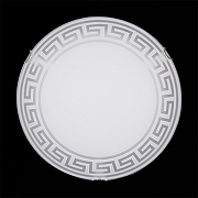 Накладной светильник Sneha Греция мат (300) НПБ 01-2х60-001 цвет плафона/подвески Белый, цвет арматуры Белый, Хром