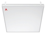 Светильник для потолка Армстронг WoltaSTD ДВО12-54-041-4К цвет плафона/подвески Белый, цвет арматуры Белый-1