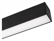 Встраиваемый светильник Arlight MAG-FLAT-45-L605-18W Warm3000 (BK, 100 deg, 24V) 026954 цвет плафона/подвески Белый, цвет арматуры Черный