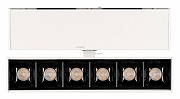Светильник на штанге Arlight MAG-LASER-FOLD-45-S160-6W Warm3000 (WH, 15 deg, 24V) 026968 цвет плафона/подвески Белый, цвет арматуры Белый-1