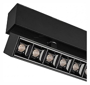 Светильник на штанге Arlight MAG-LASER-FOLD-45-S160-6W Warm3000 (BK, 15 deg, 24V) 026970 цвет плафона/подвески Черный, цвет арматуры Черный