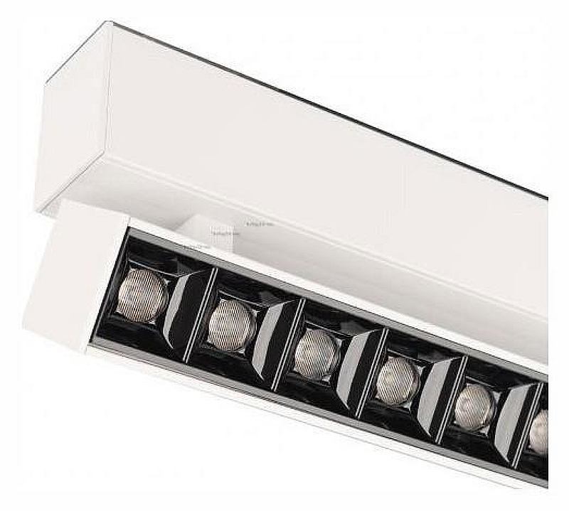 Светильник на штанге Arlight MAG-LASER-FOLD-45-S320-12W Warm3000 (WH, 15 deg, 24V) 026972 