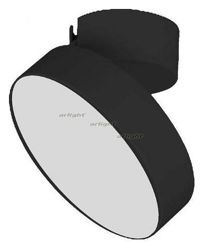 Светильник на штанге Arlight SP-RONDO-FLAP-R175-16W Day4000 (BK, 110 deg) 028163 