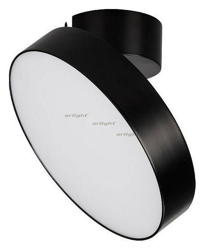 Светильник на штанге Arlight SP-RONDO-FLAP-R250-30W Warm3000 (BK, 110 deg) 028172 