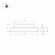 Встраиваемый светильник Arlight MAG-ORIENT 033615 цвет арматуры Черный-5
