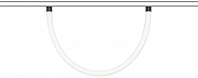 Подвесной светильник Arlight FLEX 034048 цвет плафона/подвески Белый, цвет арматуры Черный