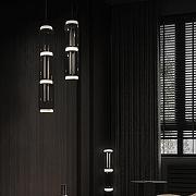 Подвесной светильник Loft it Noctambule 10193/M цвет плафона/подвески Прозрачный, цвет арматуры Черный-5