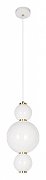 Подвесной светильник Loft it Pearls 10205/A цвет плафона/подвески Белый, цвет арматуры Золото-1