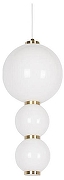 Подвесной светильник Loft it Pearls 10205/C цвет плафона/подвески Белый, цвет арматуры Золото