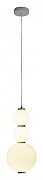 Подвесной светильник Loft it Pearls 10205/D цвет плафона/подвески Белый, цвет арматуры Золото-2