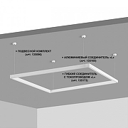 Трек накладной Novotech Flum 135092 цвет арматуры Белый-5