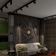 Трек накладной Novotech Flum 135093 цвет арматуры Черный-8