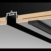 Трек накладной Novotech Smal 135193 цвет арматуры Черный-2