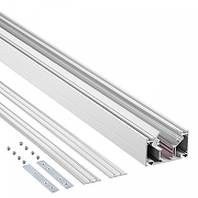 Трек встраиваемый Novotech FLUM 135241 цвет арматуры Белый-1