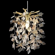 Подвесной светильник Velante 184 184-406-01 цвет плафона/подвески Прозрачный, цвет арматуры Золото