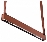 Накладной светильник Lightstar NOVE 208222 цвет плафона/подвески Красный, цвет арматуры Черный