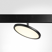 Светильник на штанге Lightstar Uno 209747 цвет плафона/подвески Белый, Черный, цвет арматуры Черный-1