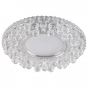 Встраиваемый светильник Feron 32654 цвет Прозрачный, Хром