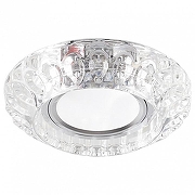 Встраиваемый светильник Feron 32664 цвет Прозрачный, Хром