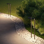 Ландшафтный светильник Elektrostandard Stels 35180/S цвет арматуры Черный-3