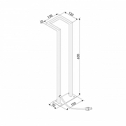 Ландшафтный светильник Elektrostandard Stels 35180/S цвет арматуры Черный-4