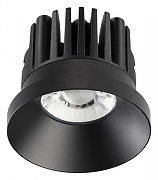 Встраиваемый светильник Novotech Metis 357586 цвет Черный