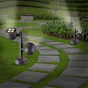 Ландшафтный светильник Novotech Galeat1 358117 цвет плафона/подвески Прозрачный, Серый, цвет арматуры Серый-2