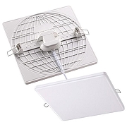 Встраиваемый светильник Novotech Mon 358147 цвет плафона/подвески Белый, цвет арматуры Белый