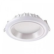 Встраиваемый светильник Novotech Joia 358280 цвет плафона/подвески Белый, цвет арматуры Белый