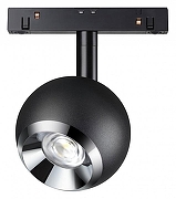 Светильник на штанге Novotech Flum 358393 цвет плафона/подвески Черный, Хром, цвет арматуры Черный-2