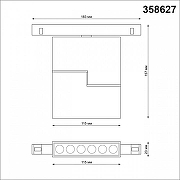 Светильник на штанге Novotech Flum 358627 цвет плафона/подвески Белый, цвет арматуры Белый-4