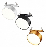 Встраиваемый светильник Novotech Prometa 358752 цвет плафона/подвески Белый, цвет арматуры Белый-2