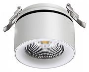 Встраиваемый светильник Novotech Groda 358784 цвет плафона/подвески Белый, цвет арматуры Белый-1