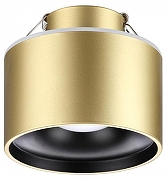 Встраиваемый светильник Novotech Giro 358963 цвет бронза светлая