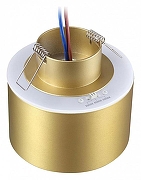 Встраиваемый светильник Novotech Giro 358963 цвет бронза светлая-2