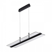 Подвесной светильник Novotech Flum 358994 цвет плафона/подвески Прозрачный, цвет арматуры Черный-2