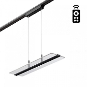 Подвесной светильник Novotech Iter 358996 цвет плафона/подвески Прозрачный, цвет арматуры Черный-1