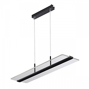 Подвесной светильник Novotech Iter 358996 цвет плафона/подвески Прозрачный, цвет арматуры Черный-2