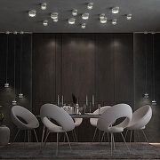 Накладной светильник Novotech Aura 359003 цвет плафона/подвески Прозрачный, цвет арматуры Белый-3