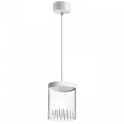 Подвесной светильник Novotech Aura 359007 цвет плафона/подвески Прозрачный, цвет арматуры Белый-1