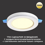 Встраиваемый светильник Novotech Span 359020 цвет плафона/подвески Белый, цвет арматуры Белый-4