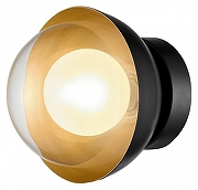 Накладной светильник Velante 359 359-021-01 цвет плафона/подвески Прозрачный, цвет арматуры Золото, Черный