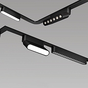 Накладной светильник Novotech Smal 359080 цвет плафона/подвески Черный, цвет арматуры Черный-2