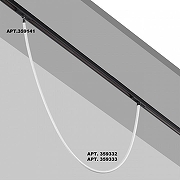 Подвесной светильник Novotech RAMO 359333 цвет плафона/подвески Белый, цвет арматуры Черный-2