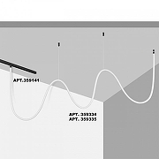 Подвесной светильник Novotech RAMO 359334 цвет плафона/подвески Белый, цвет арматуры Черный-2
